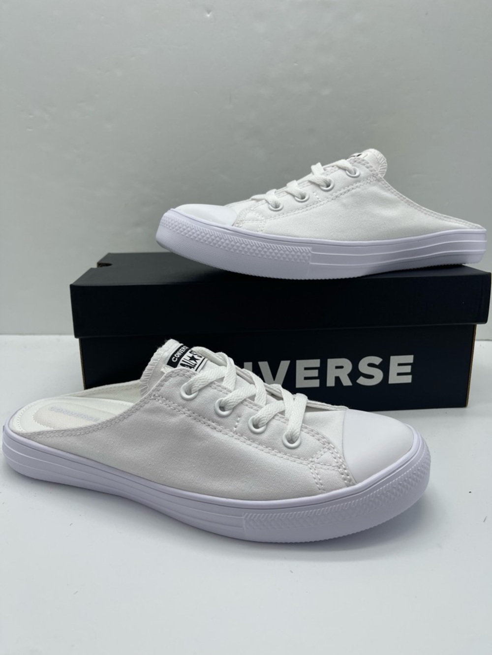 Converse Wm Chuck Taylor All Star Mule Slip-On Open Back Canvas Sneakers Low Top
